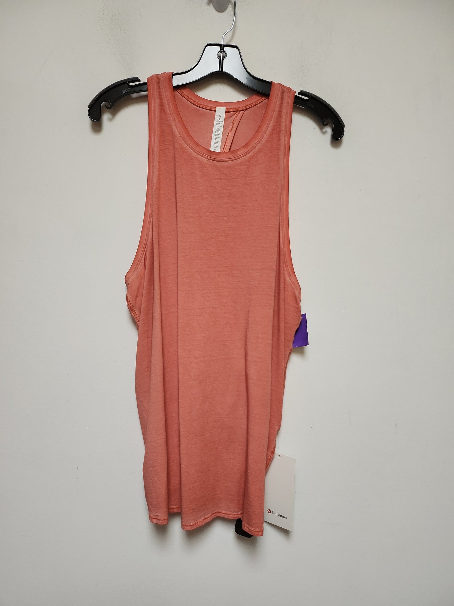 Athletic Tank Top By Lululemon  Size: 12