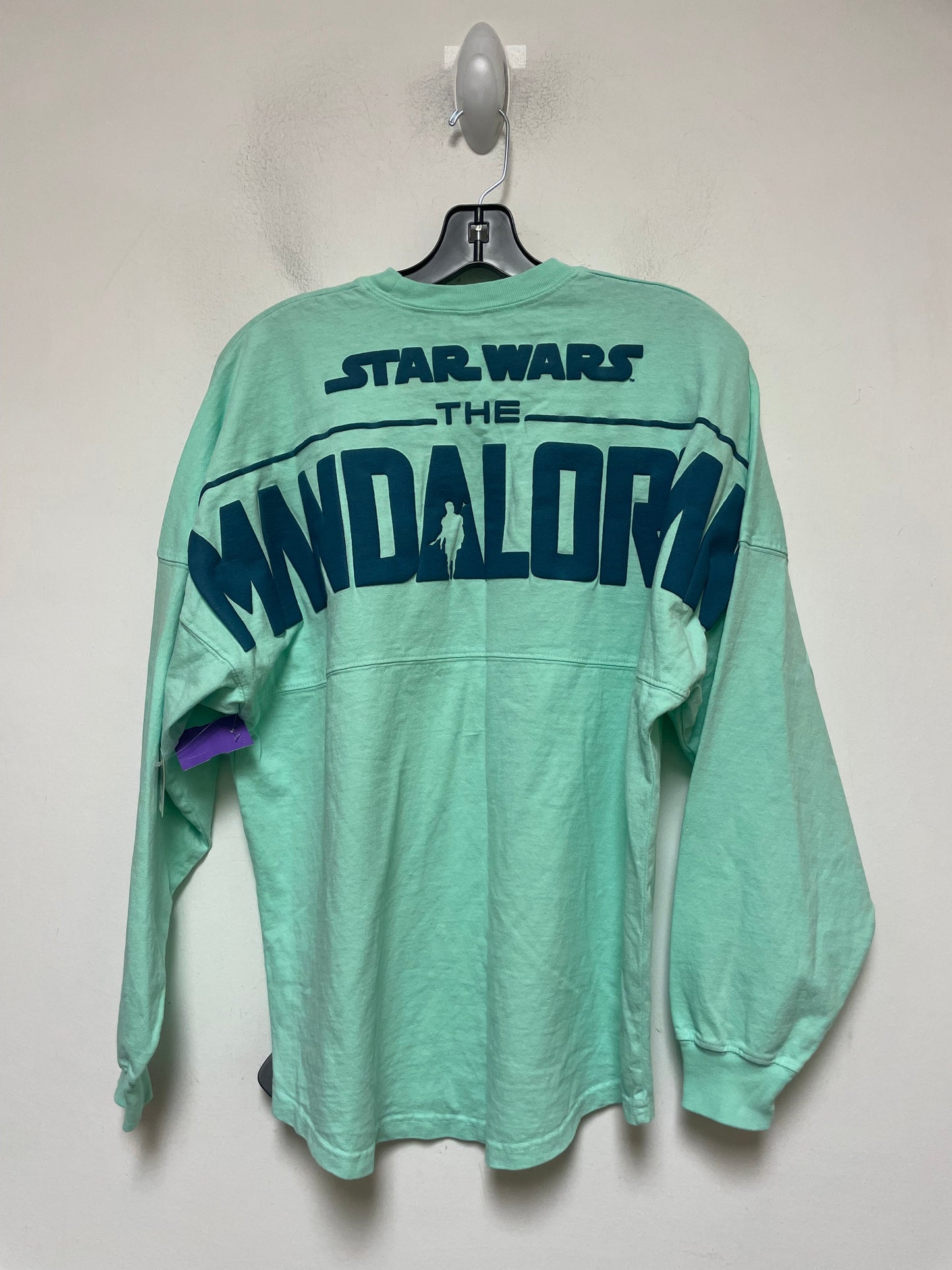 Green Top Long Sleeve Walt Disney, Size Xs