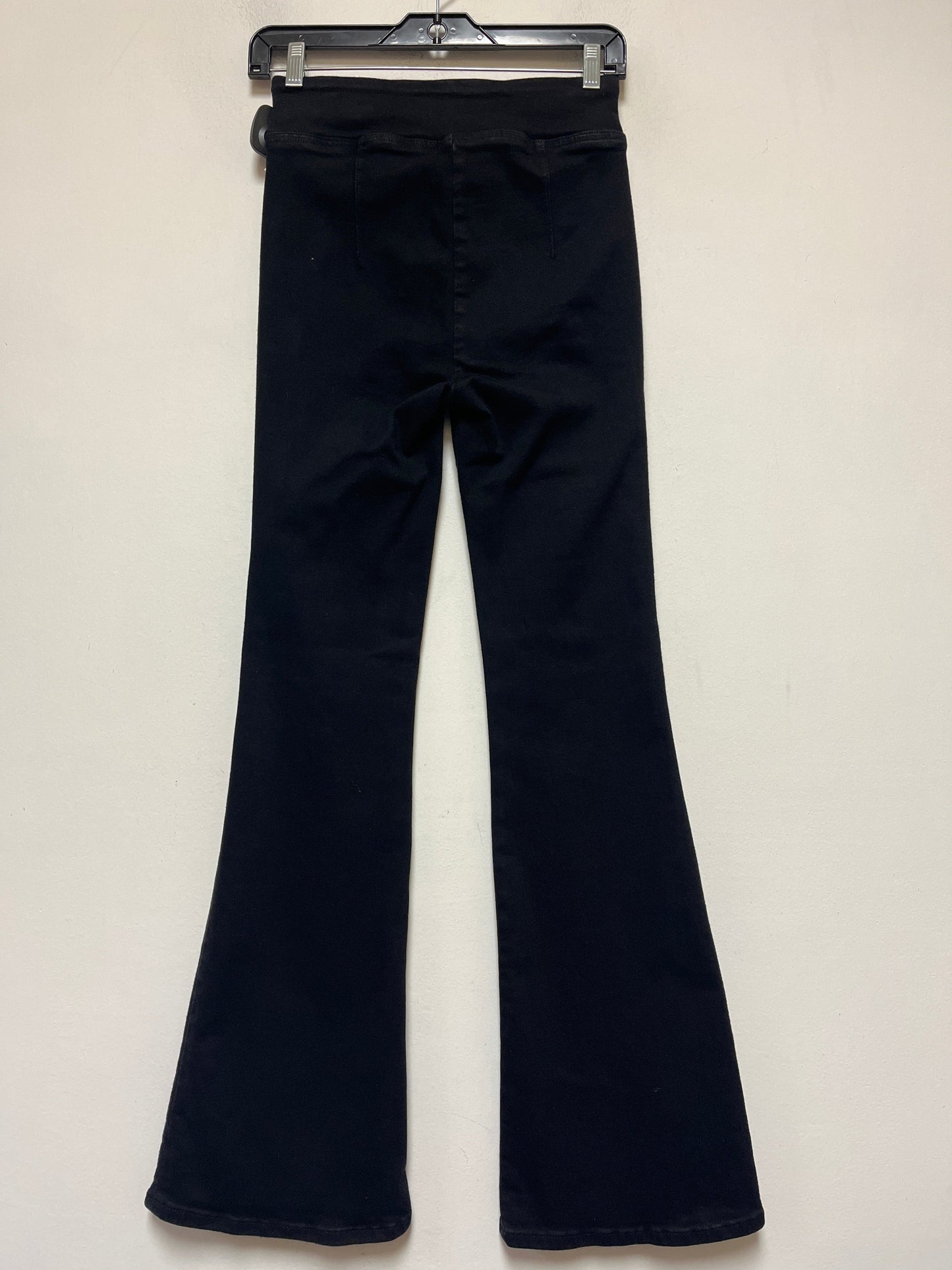 Black Denim Jeans Flared Frame, Size 1