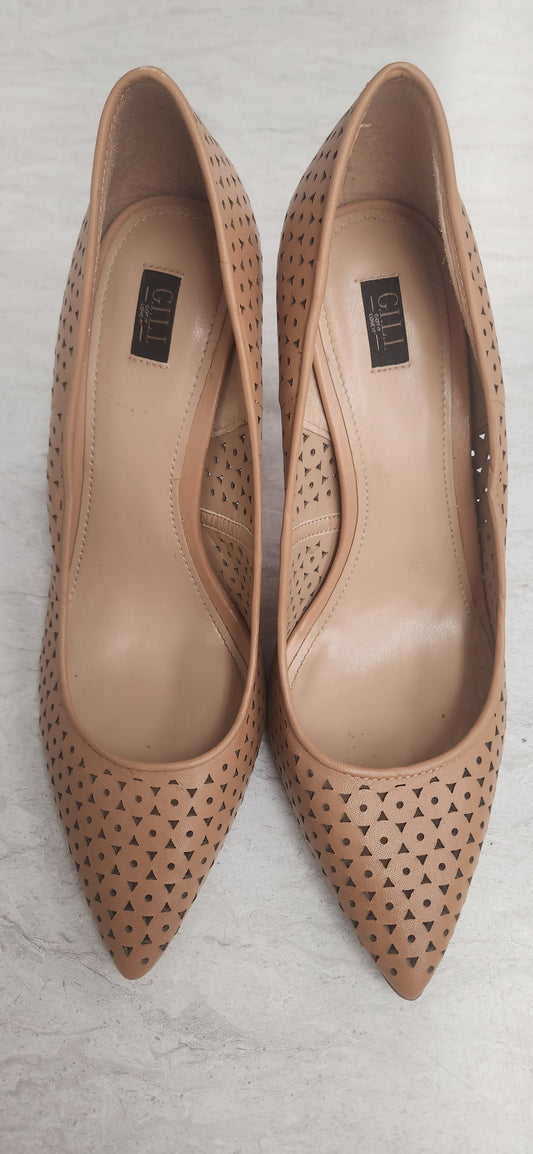Tan Shoes Heels Stiletto Clothes Mentor, Size 9