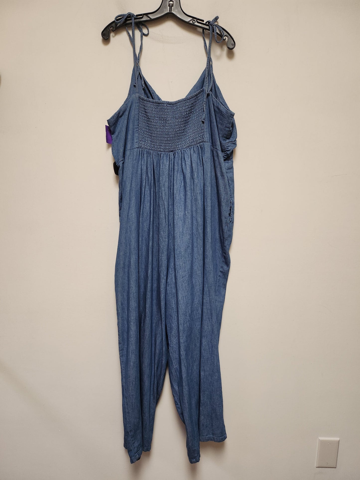 Blue Denim Jumpsuit Old Navy, Size 3x