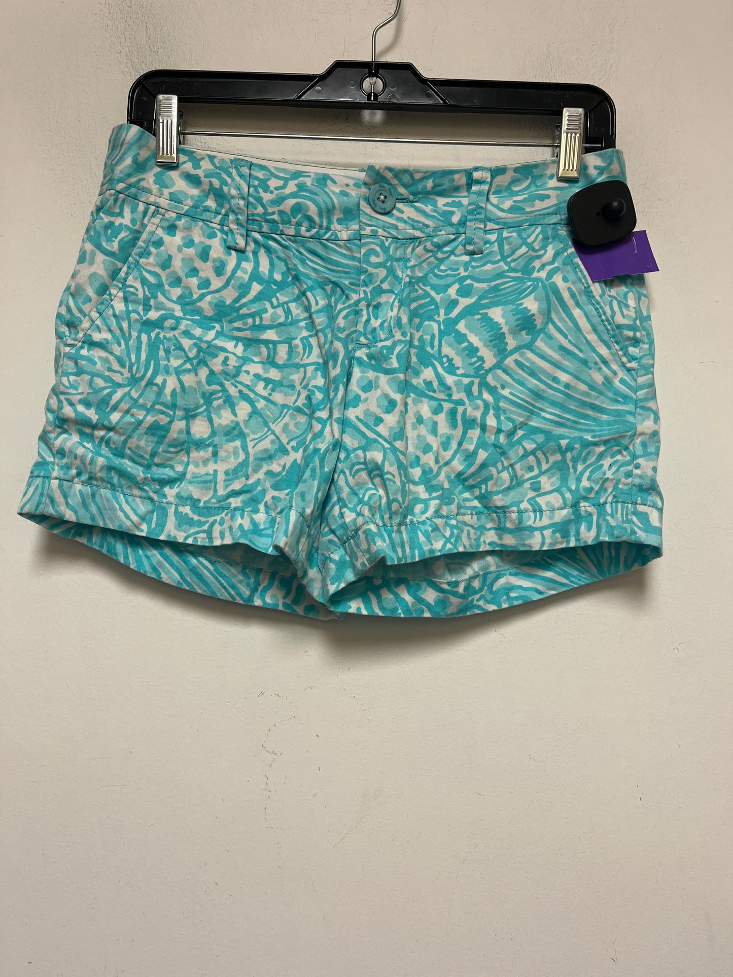 Blue & White Shorts Lilly Pulitzer, Size 0