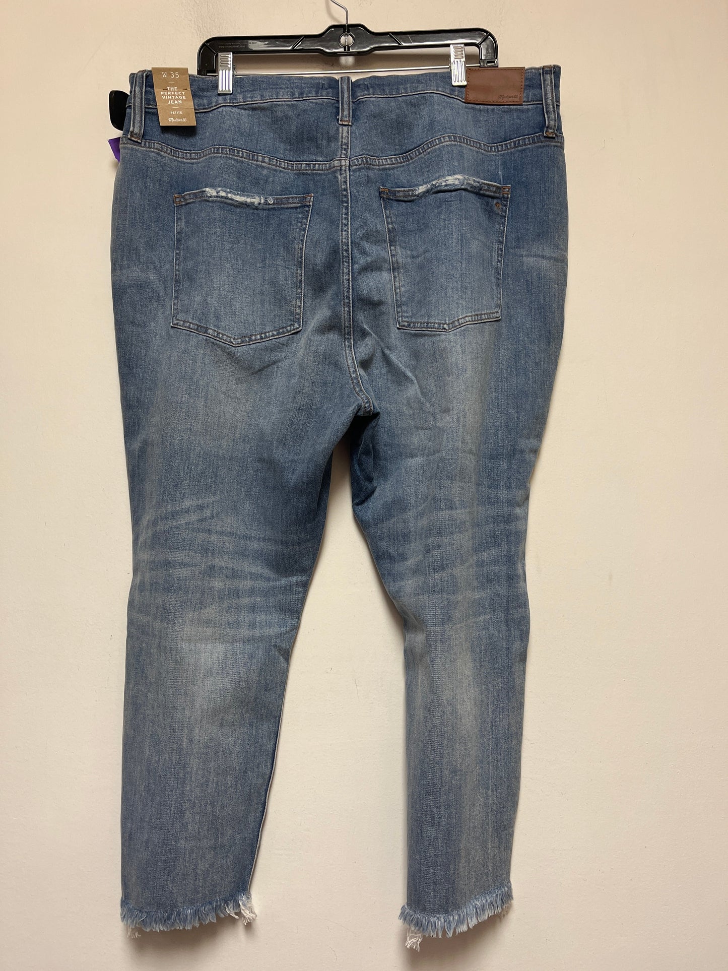 Blue Denim Jeans Boyfriend Madewell, Size 20