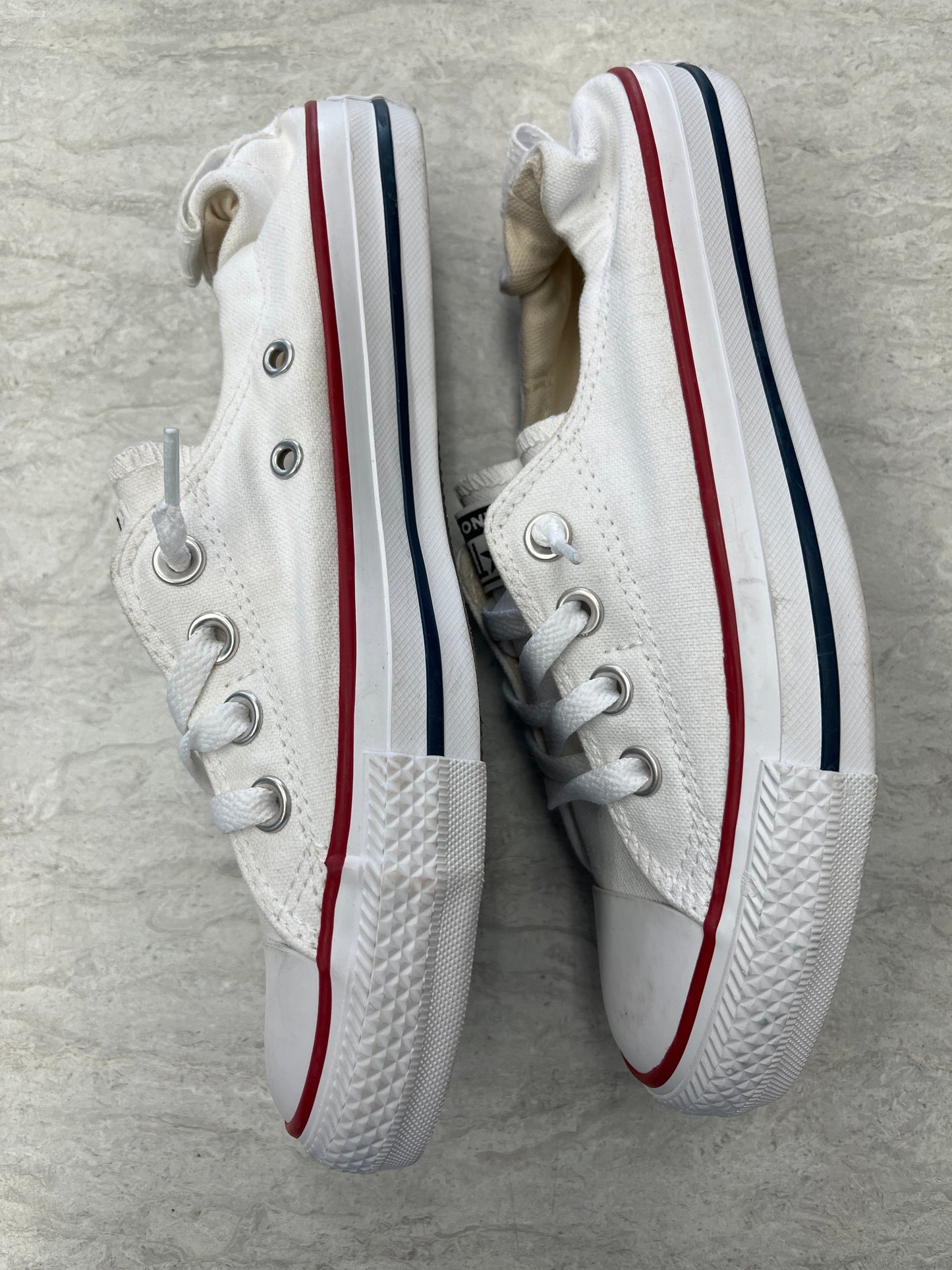 White Shoes Sneakers Converse, Size 7