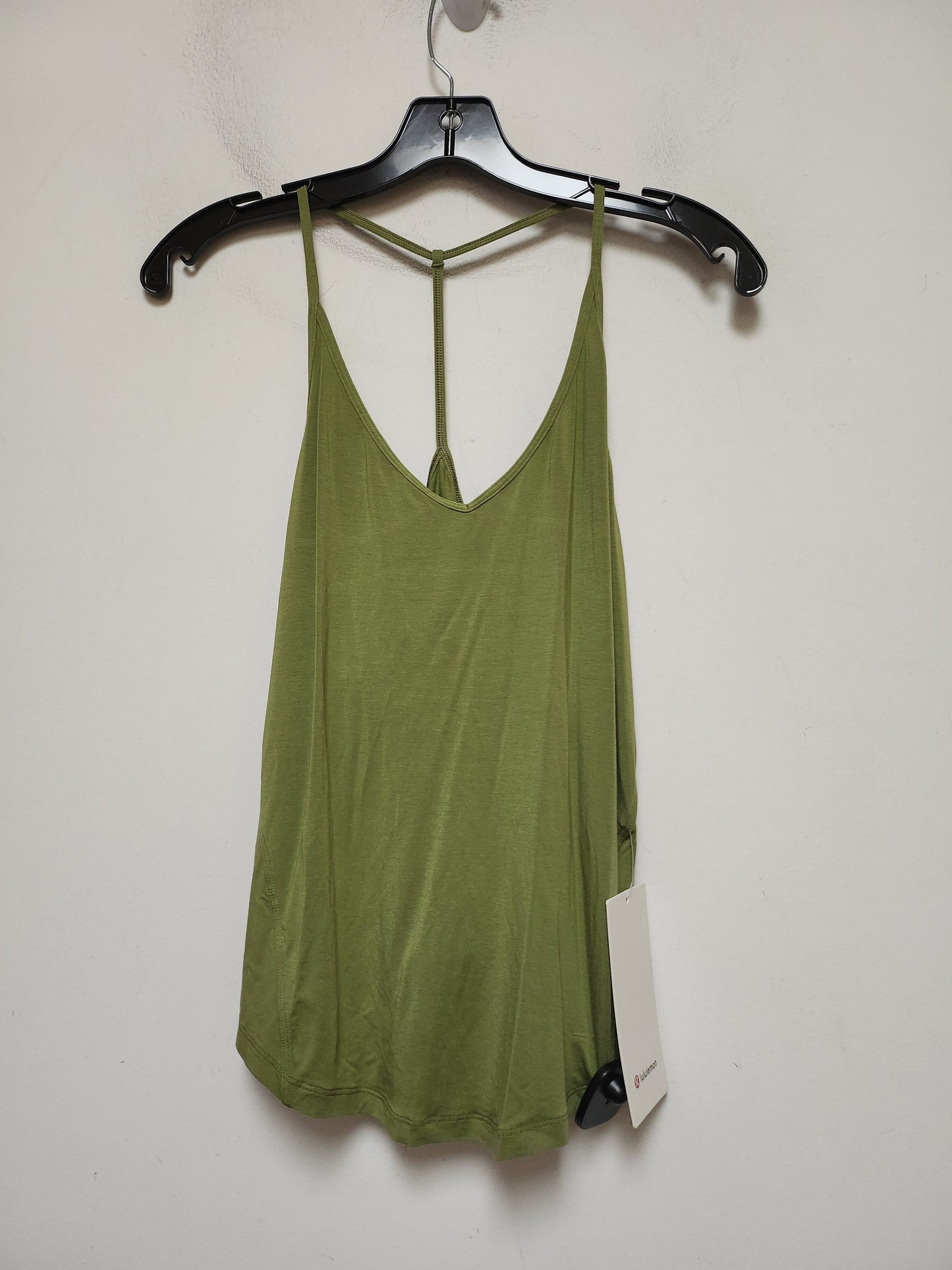 Green Athletic Tank Top Lululemon, Size 6