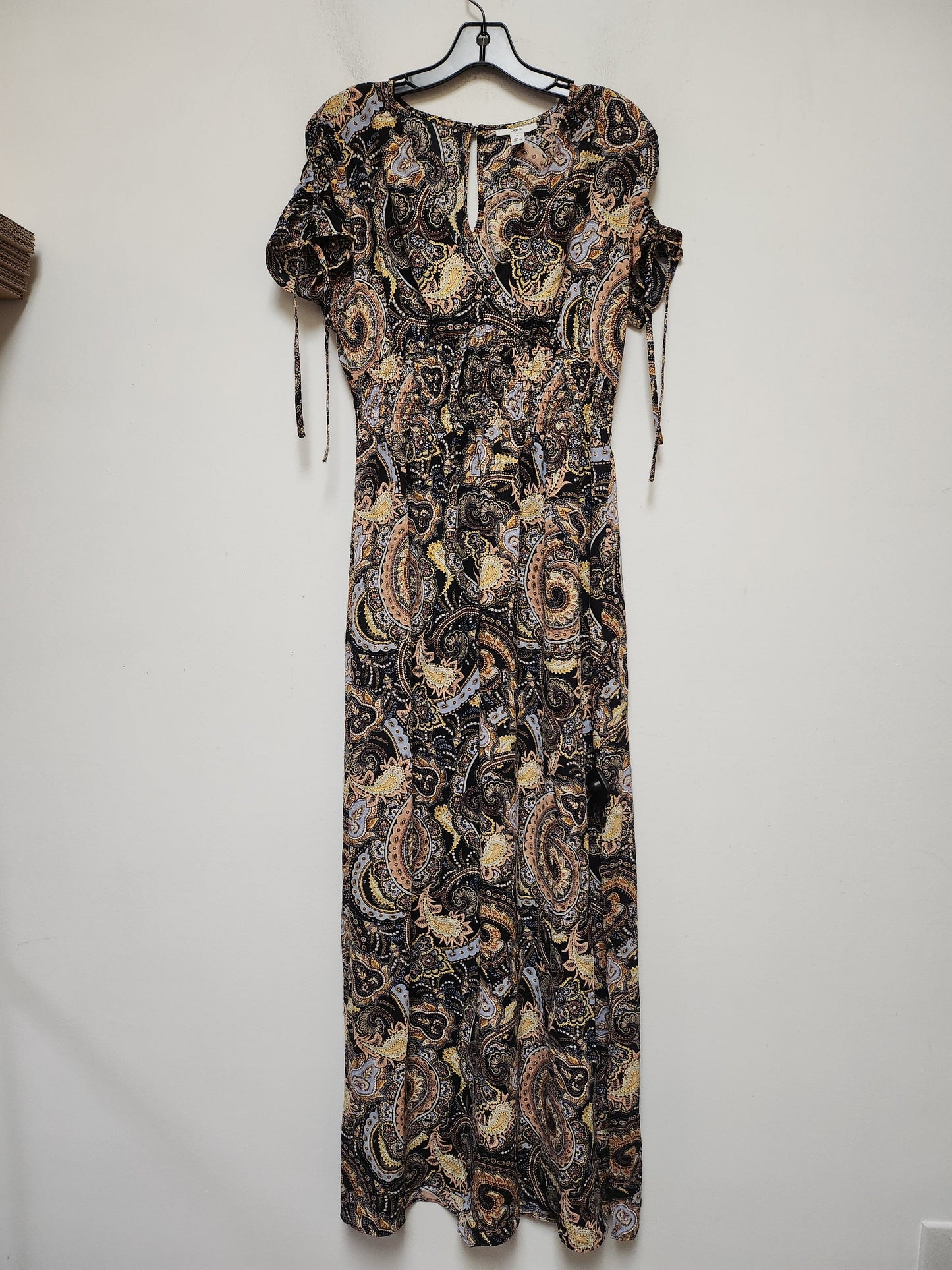 Paisley Print Dress Casual Maxi Bar Iii, Size M