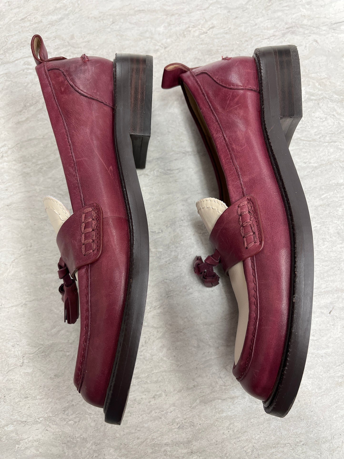 Cream & Red Shoes Flats Sam Edelman, Size 6.5