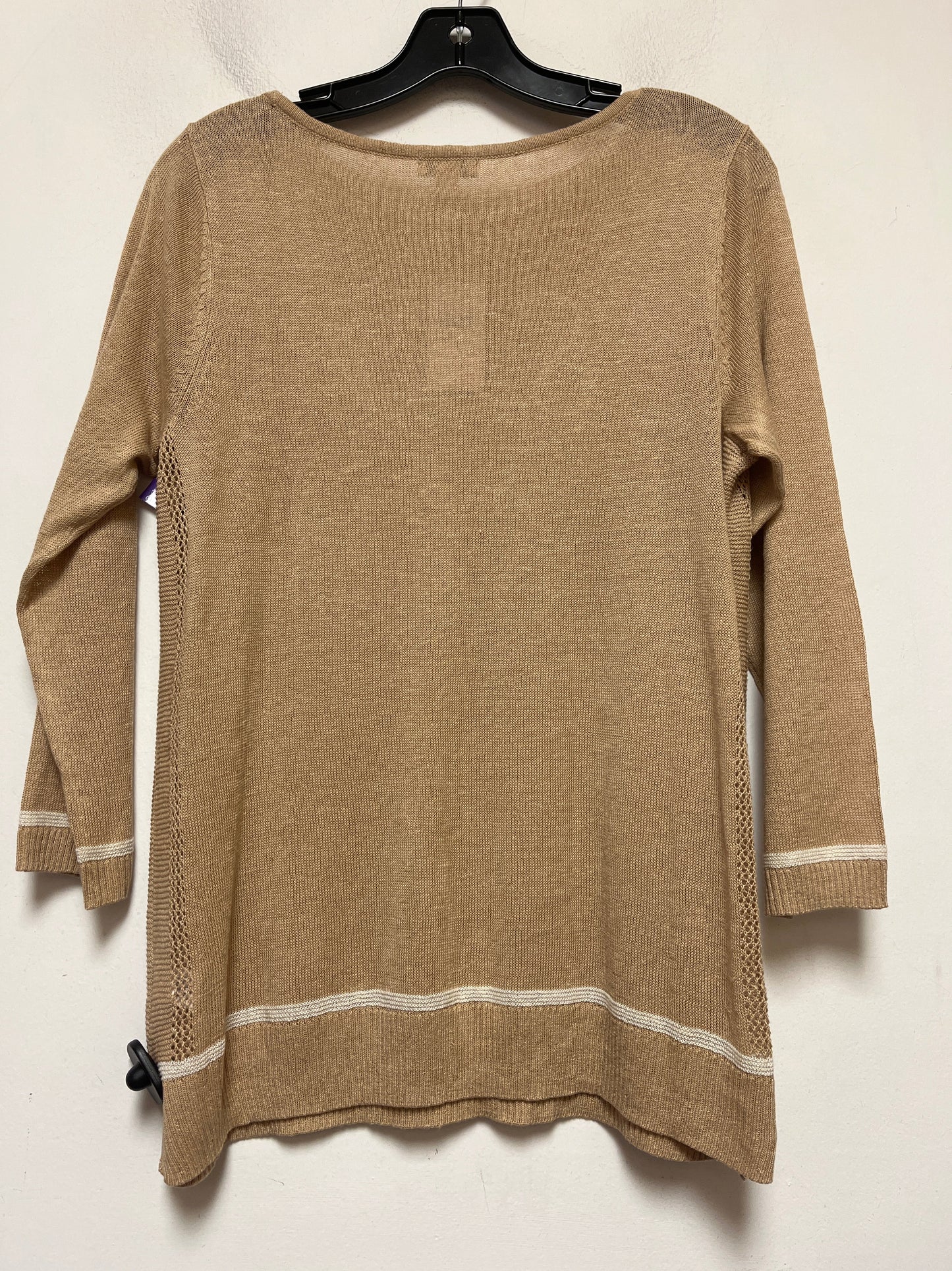 Tan Top Long Sleeve J. Jill, Size S