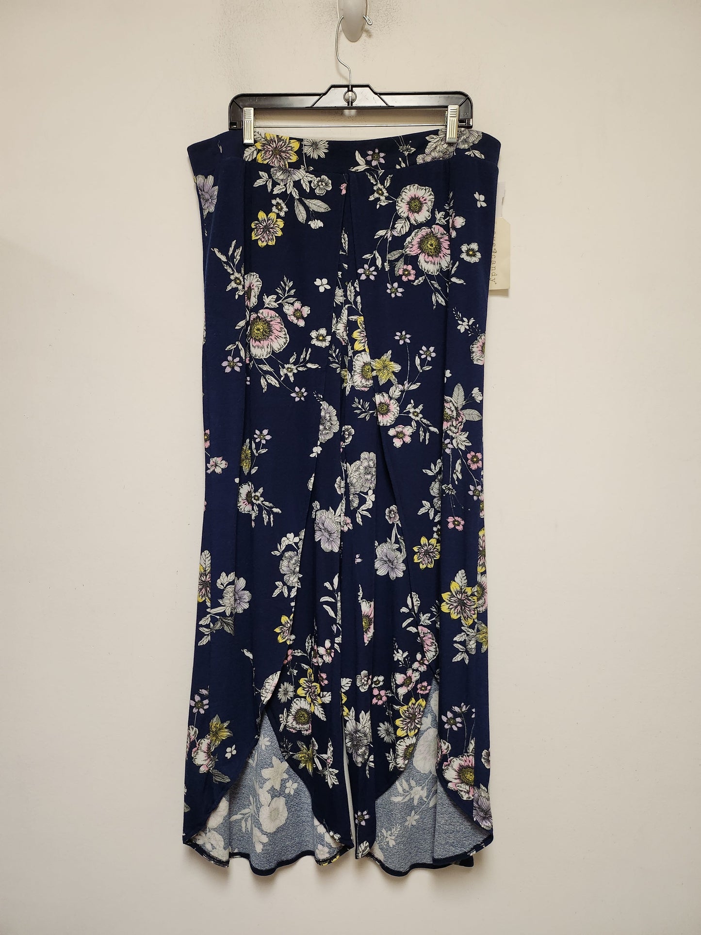 Floral Print Pants Wide Leg Eye Candy, Size 24