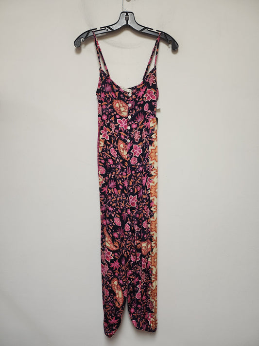 Jumpsuit By Clothes Mentor In Floral Print, Size: S