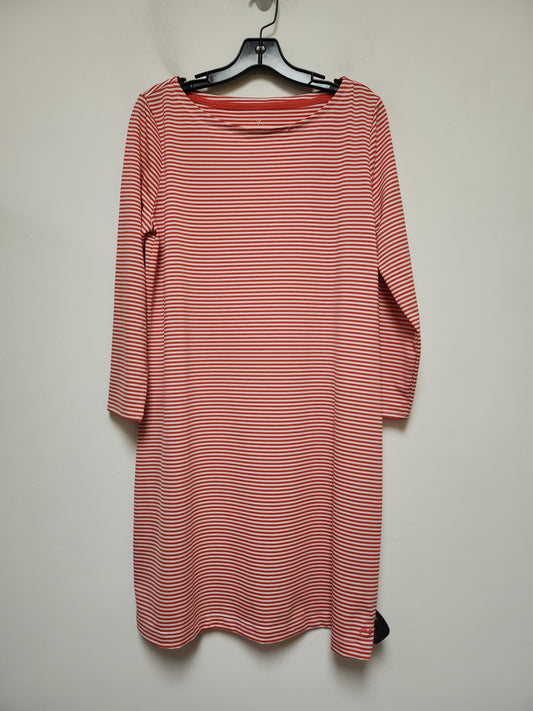 Striped Pattern Dress Casual Short Vineyard Vines, Size L