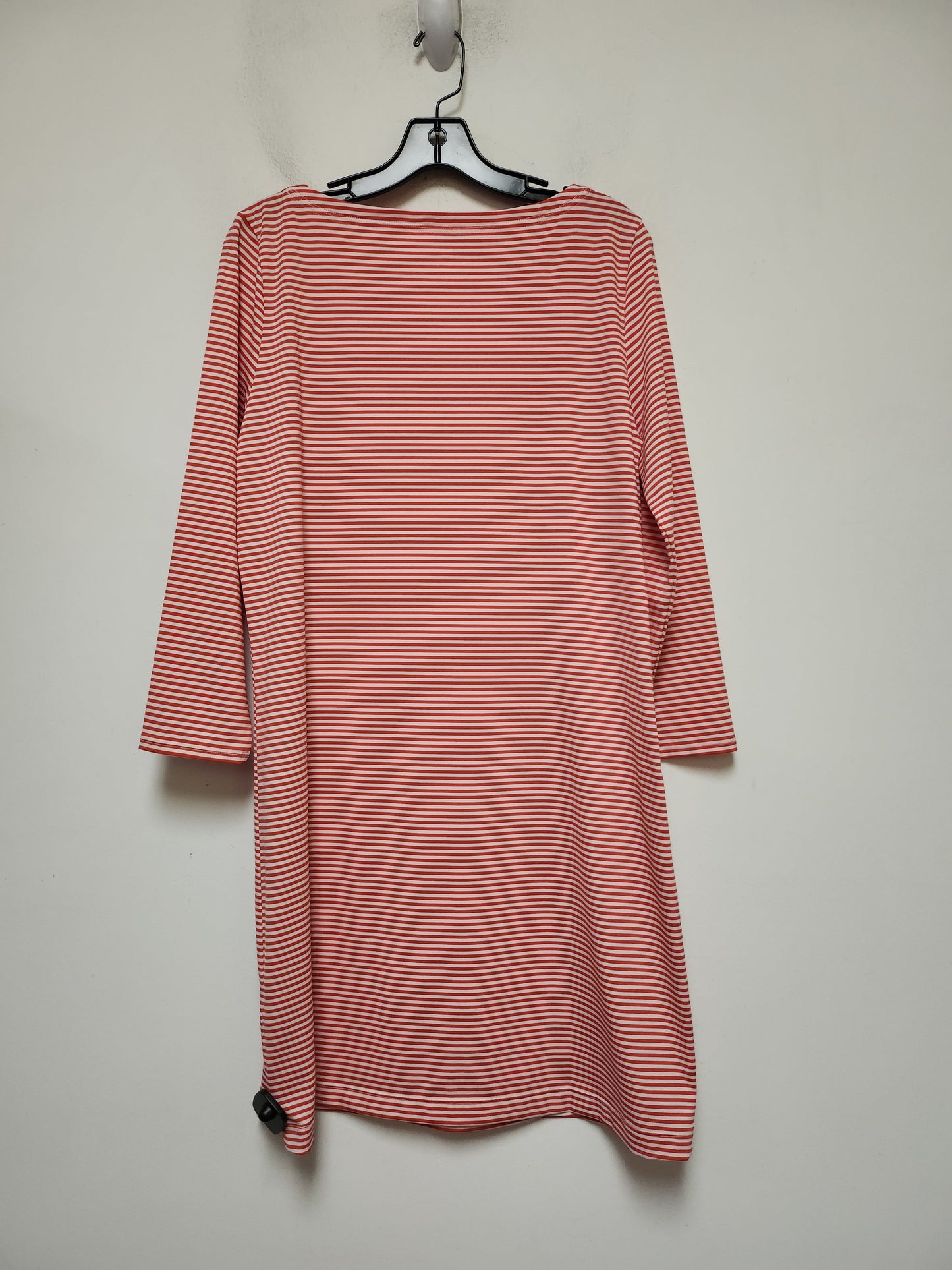 Striped Pattern Dress Casual Short Vineyard Vines, Size L