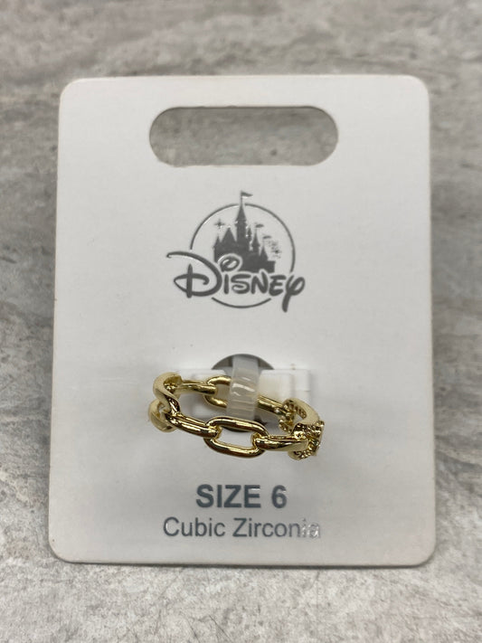 Ring Band Walt Disney, Size 6