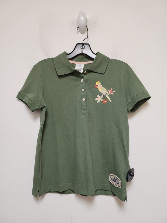 Green Top Short Sleeve Walt Disney, Size Xs