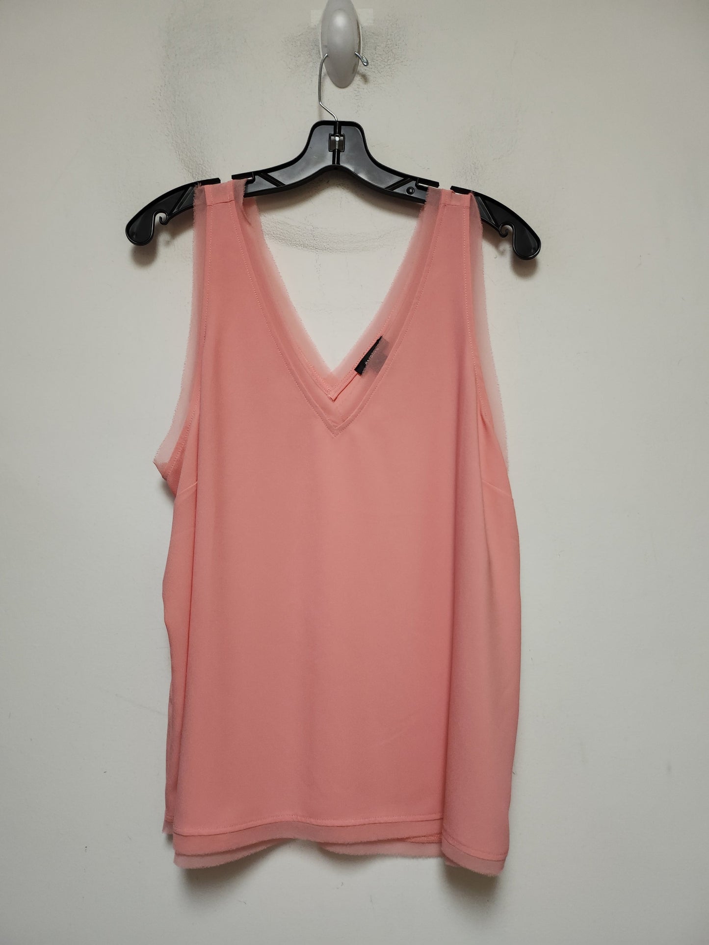 Coral Top Sleeveless Halogen, Size Xl