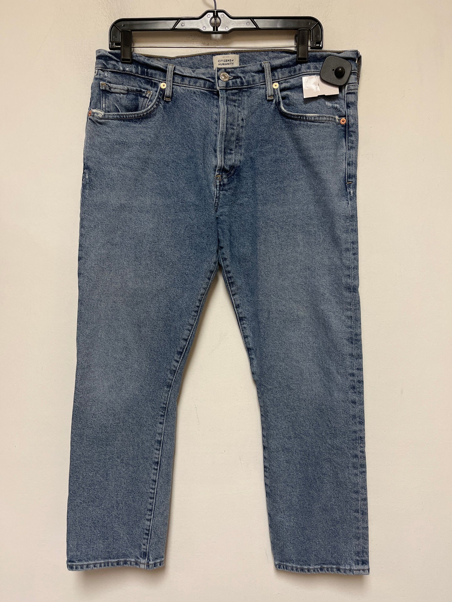 Blue Denim Jeans Straight Citizens Of Humanity, Size 6