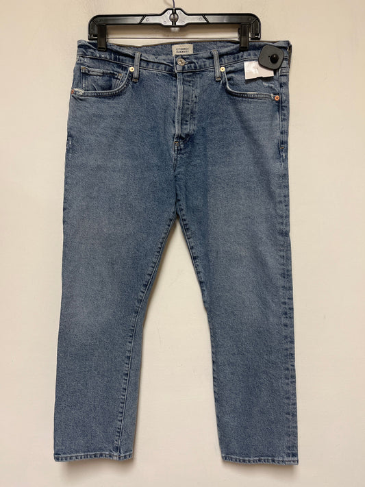 Blue Denim Jeans Straight Citizens Of Humanity, Size 6