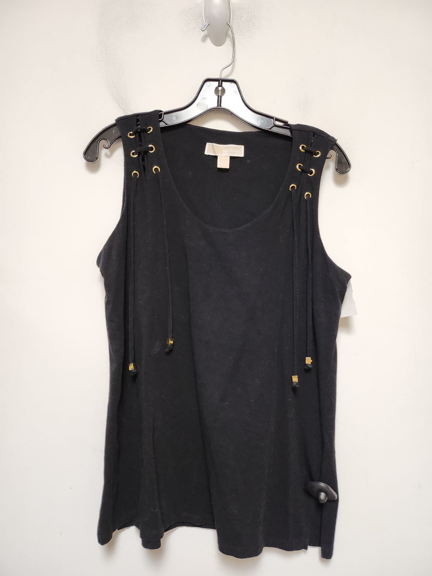 Top Sleeveless Basic By Michael By Michael Kors In Black, Size: L