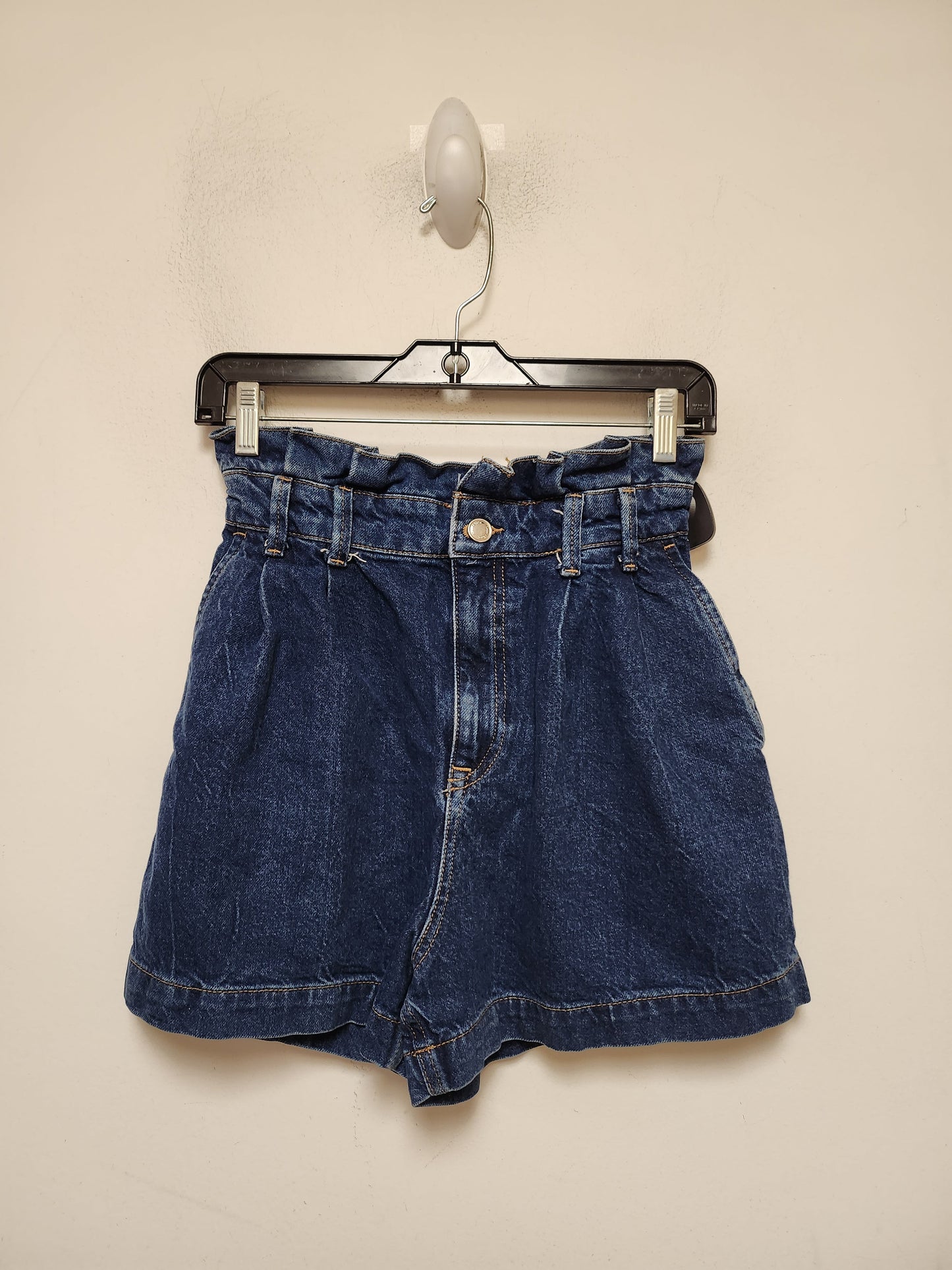 Shorts By Zara In Blue Denim, Size: 4