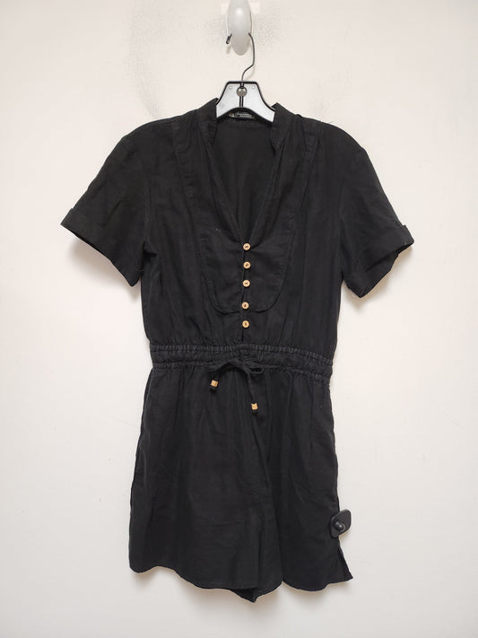 Romper By Zara In Black, Size: Xs