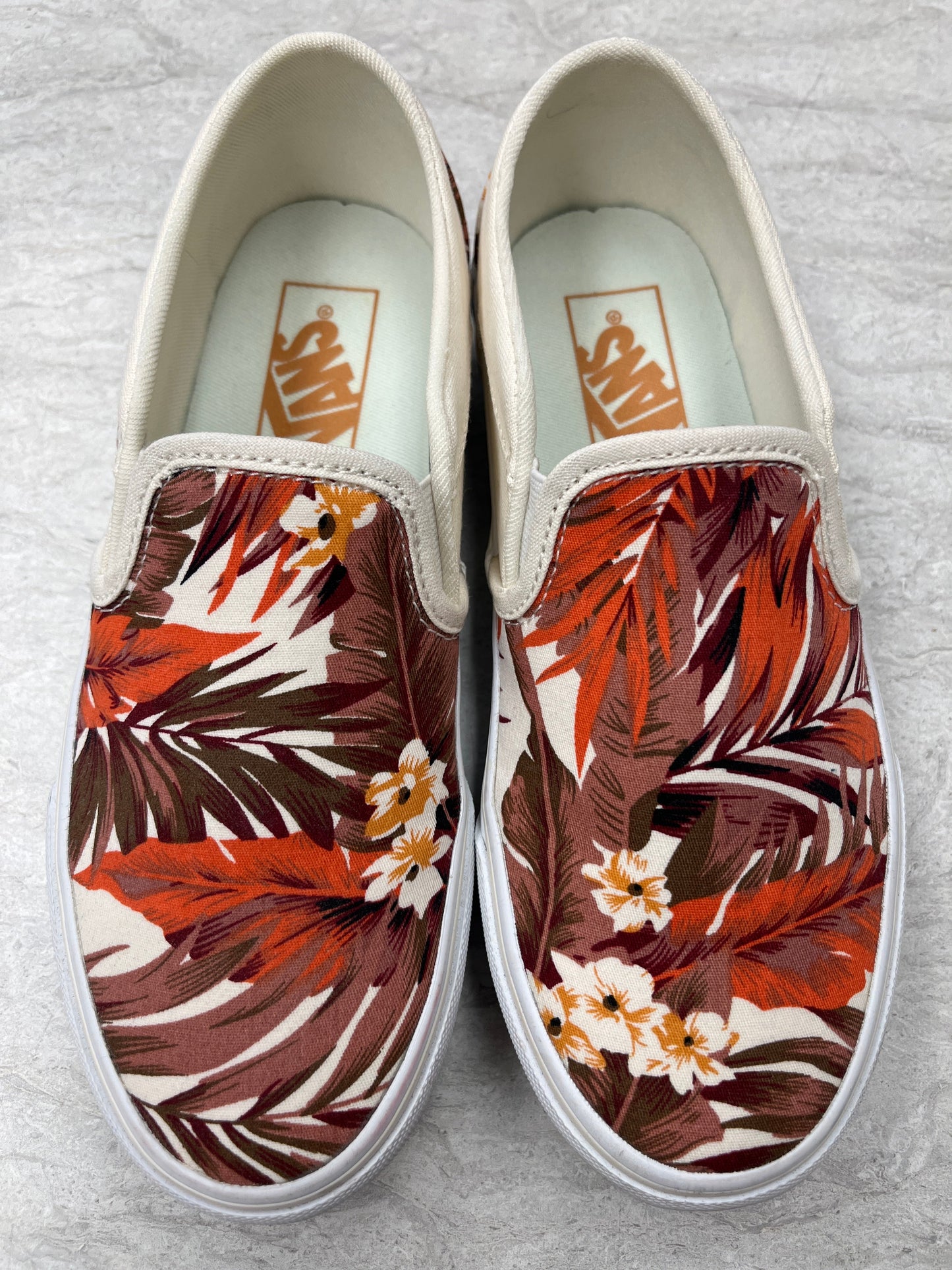 Shoes Sneakers By Vans In Tropical Print, Size: 6