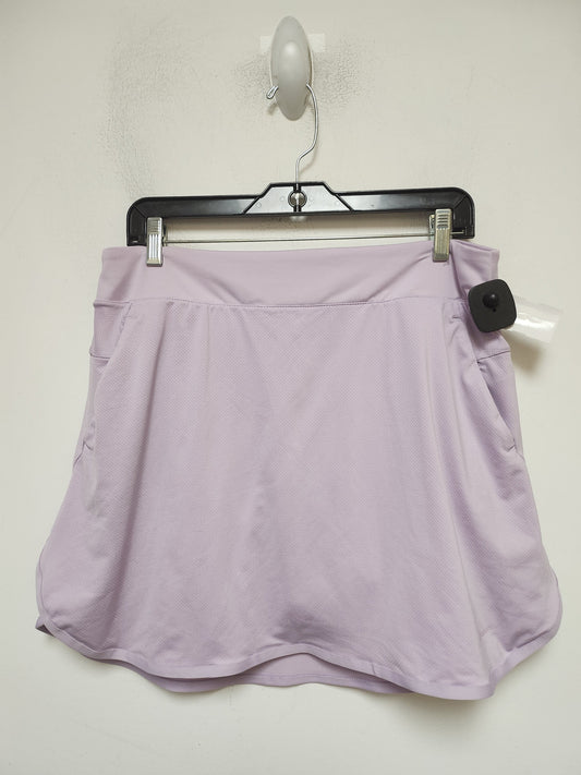 Athletic Skirt By Nike Apparel In Purple, Size: L