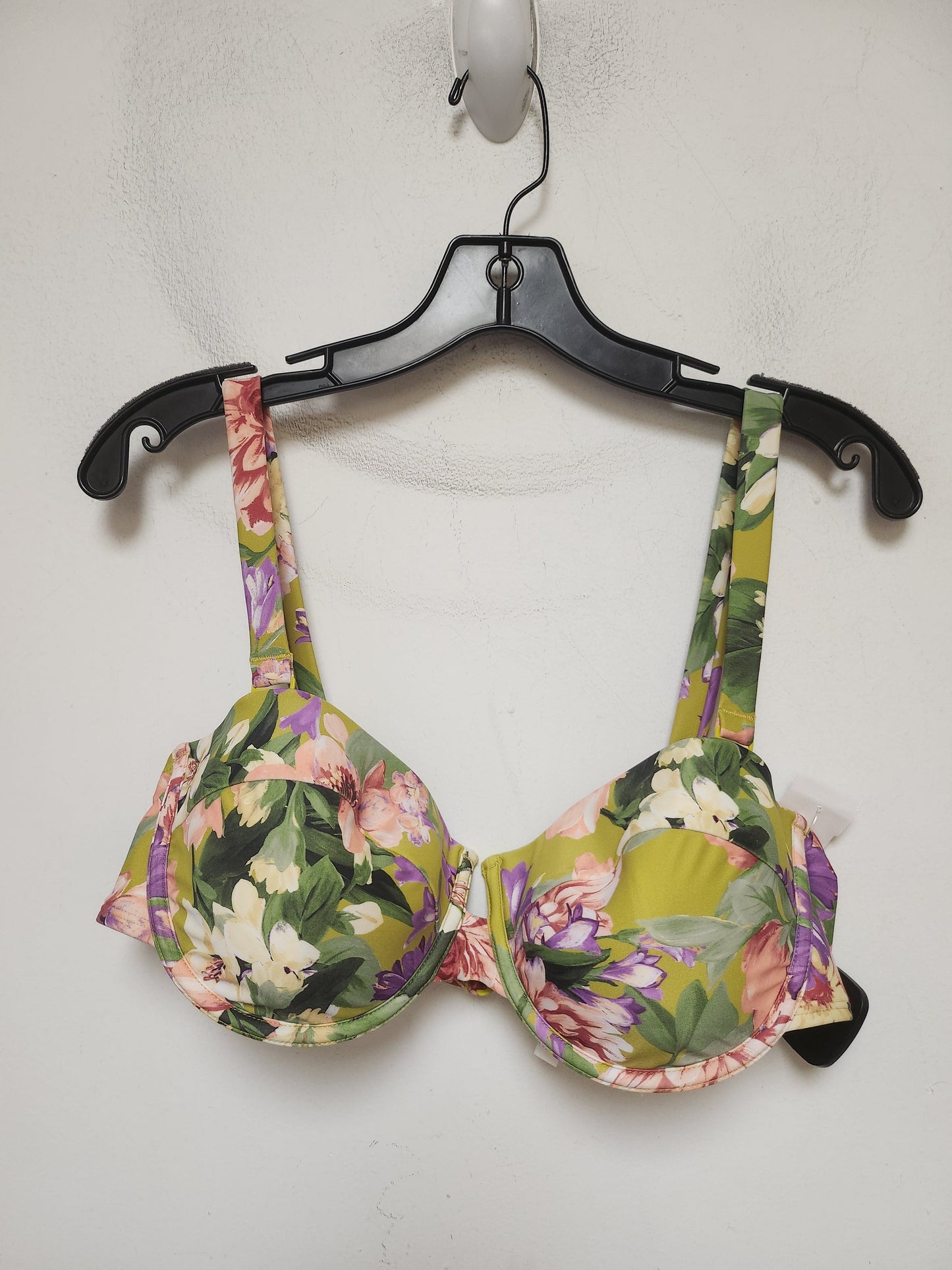 Swimsuit 2pc By Express In Floral Print, Size: Xl