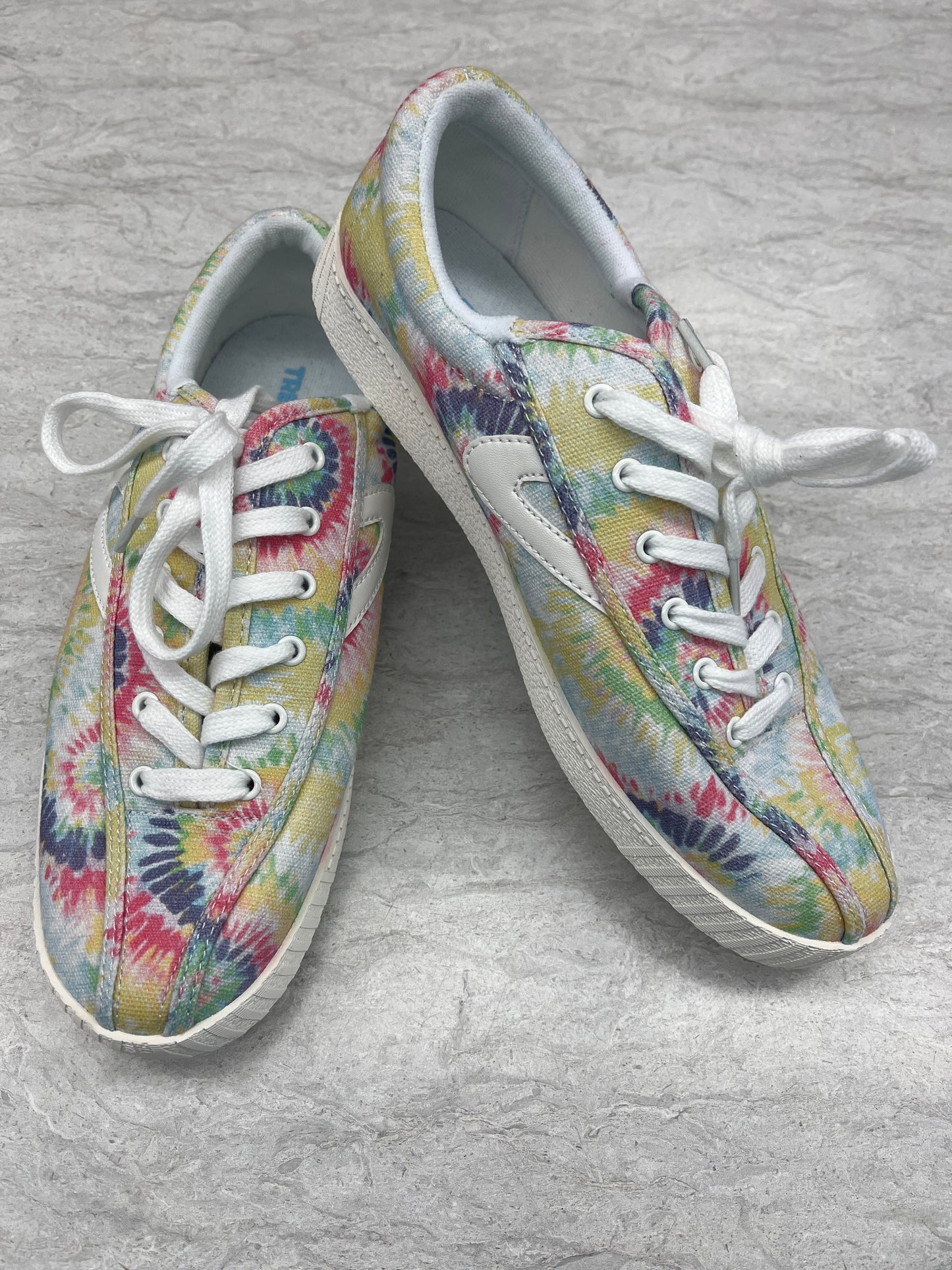 Shoes Sneakers By Clothes Mentor In Tie Dye Print, Size: 11