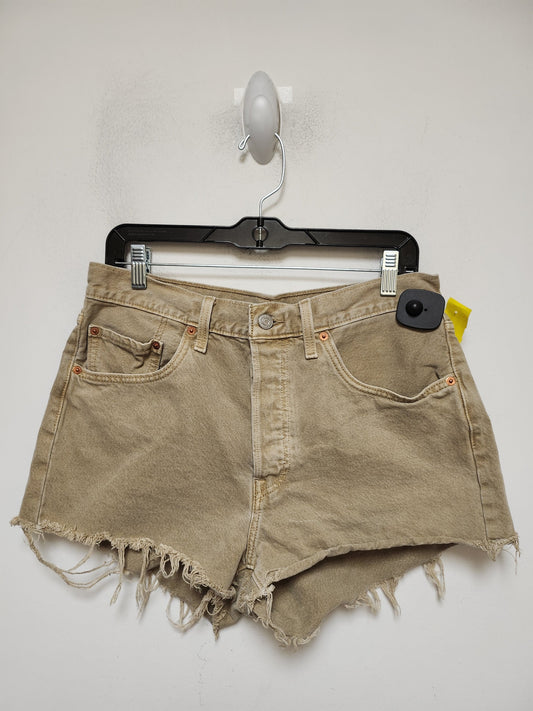 Shorts By Levis In Tan Denim, Size: 8