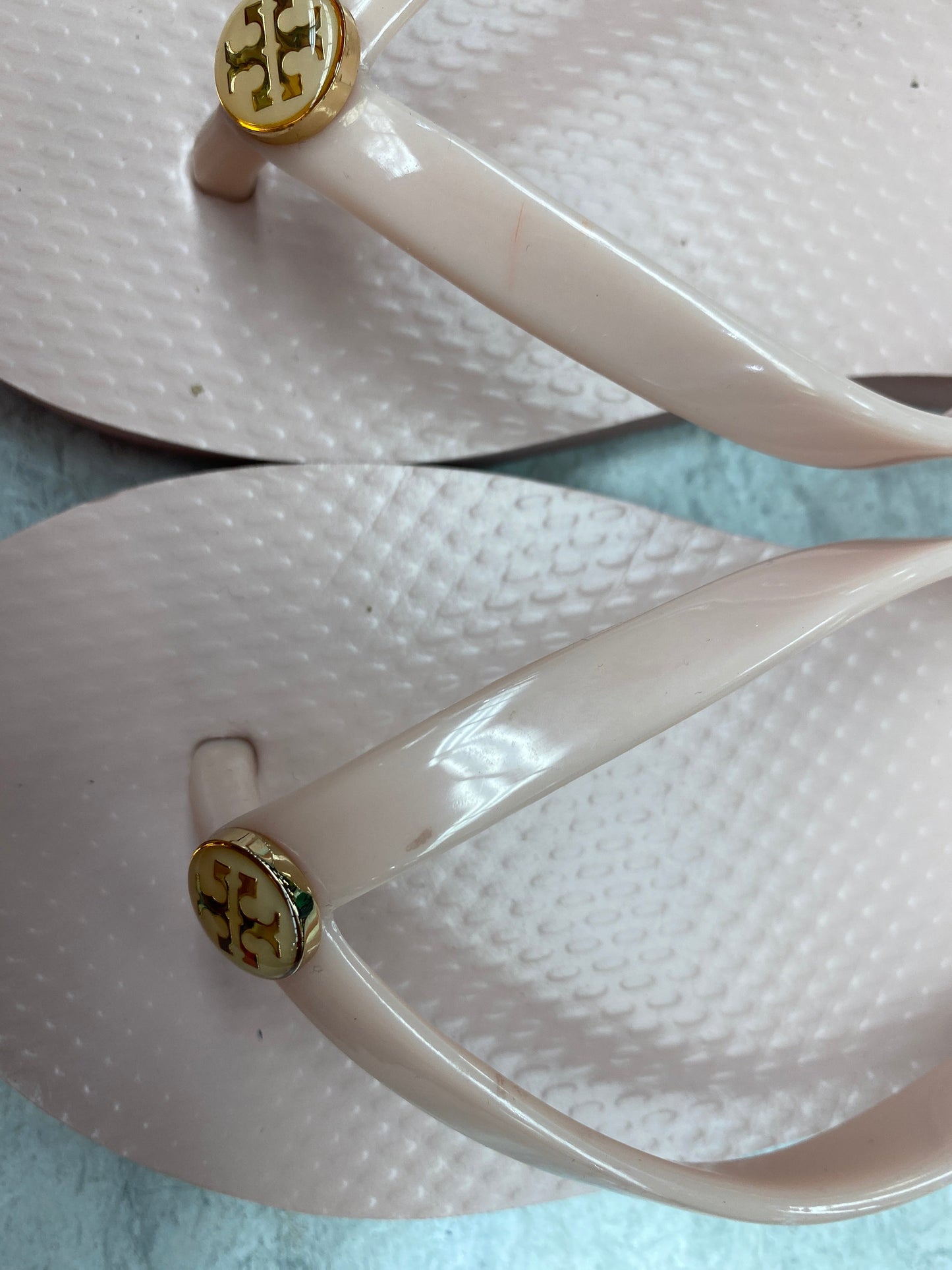 Sandals Flip Flops By Tory Burch In Pink, Size: 5