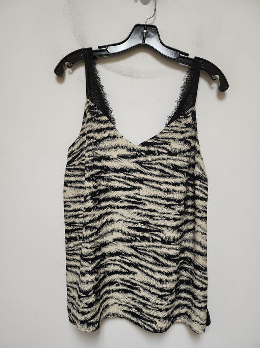 Top Sleeveless By Express In Animal Print, Size: S