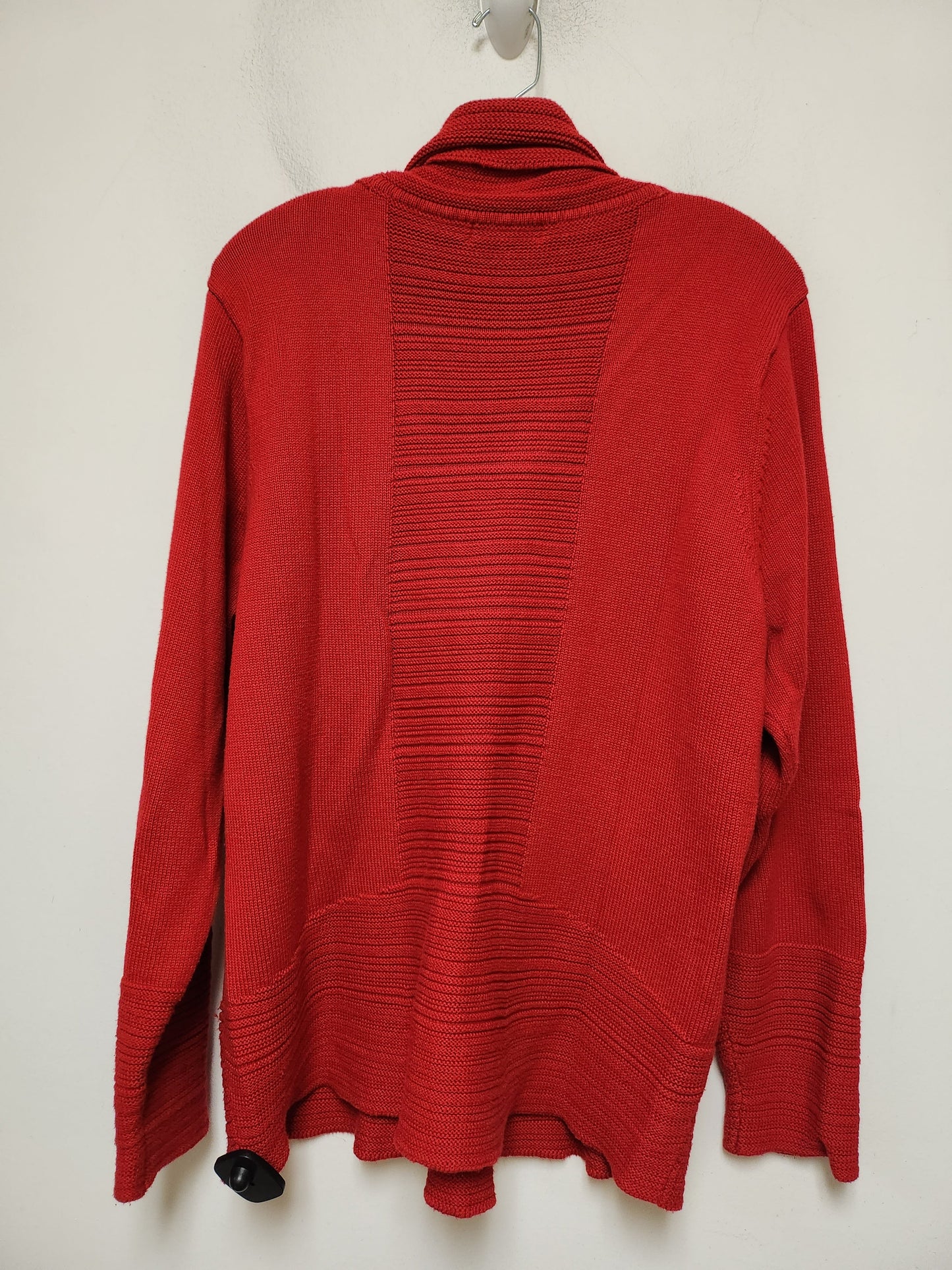 Sweater By Calvin Klein In Red, Size: Xl