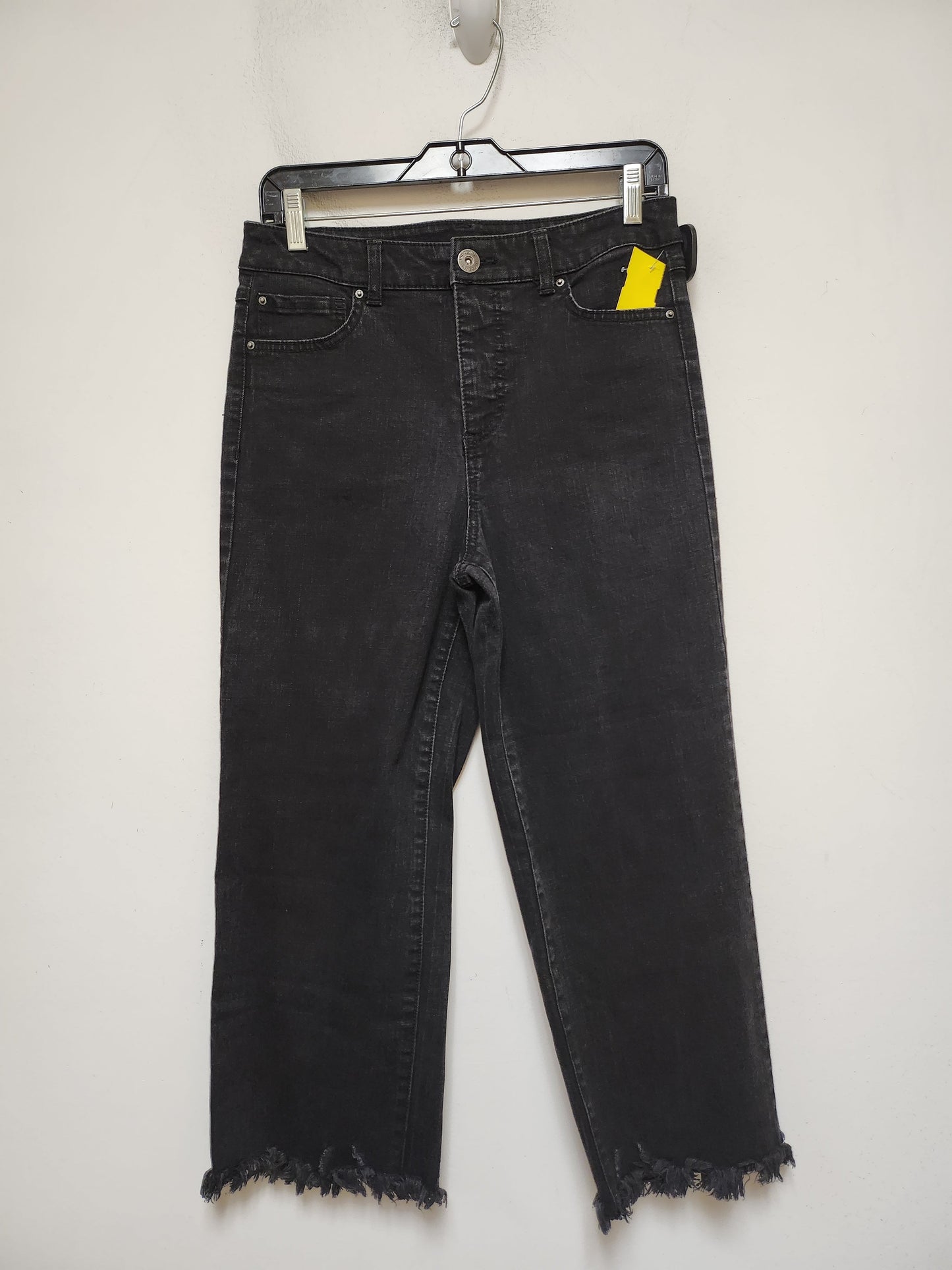 Jeans Wide Leg By Inc In Black Denim, Size: 6