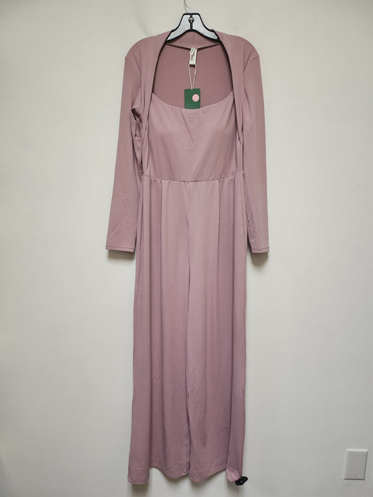 Jumpsuit By Clothes Mentor In Purple, Size: L