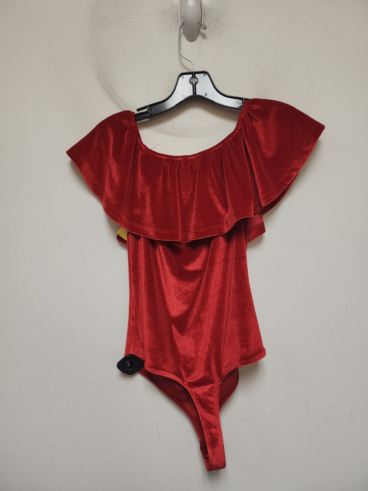 Bodysuit By New York And Co In Red, Size: Xs