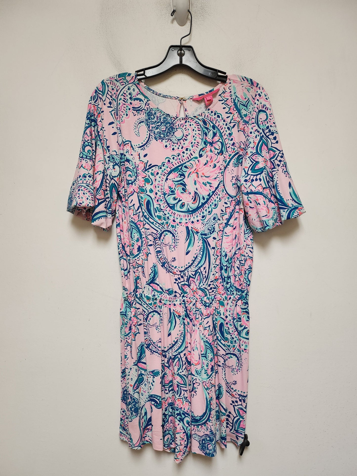 Romper Designer By Lilly Pulitzer In Paisley Print, Size: S