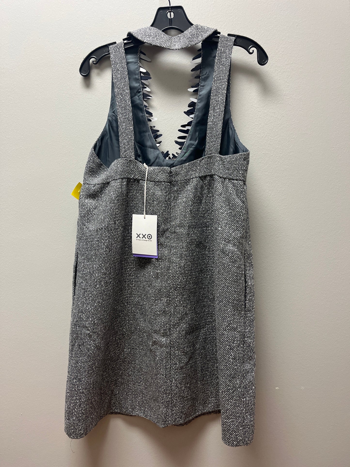 Dress Casual Short By Target-designer In Grey & White, Size: M