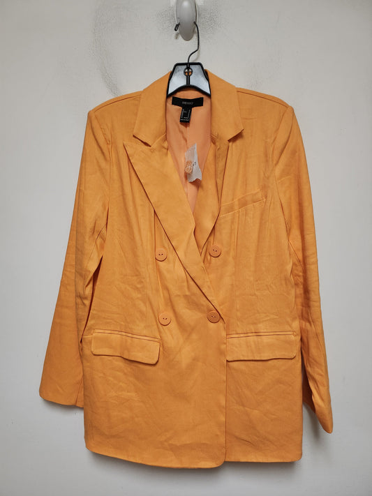 Blazer By Forever 21 In Orange, Size: S