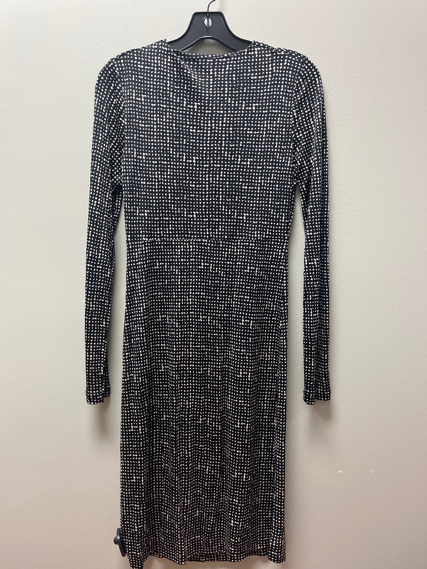 Dress Designer By Tory Burch In Black & Cream, Size: S