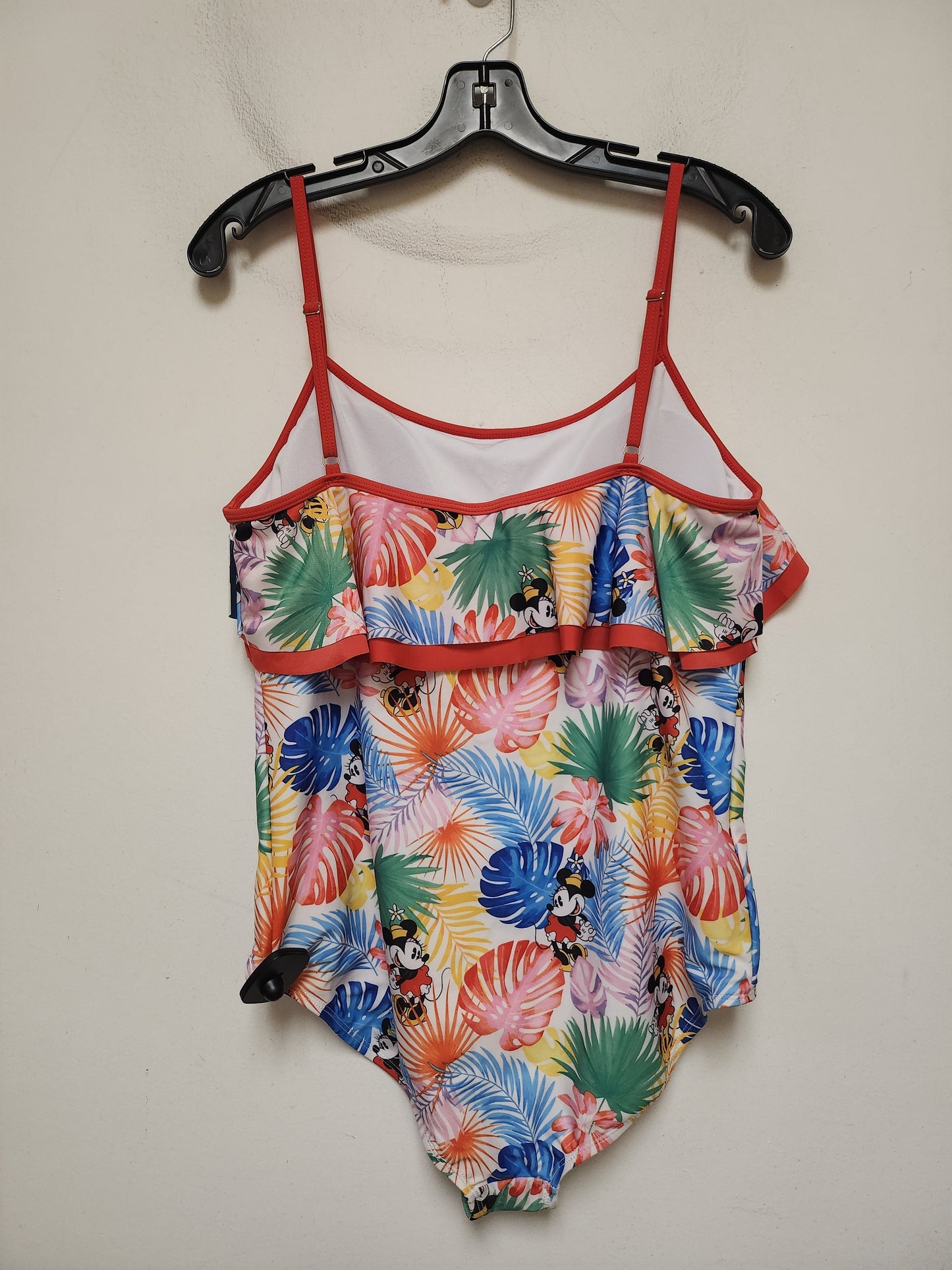 Swimsuit By Walt Disney In Tropical Print, Size: Xxl