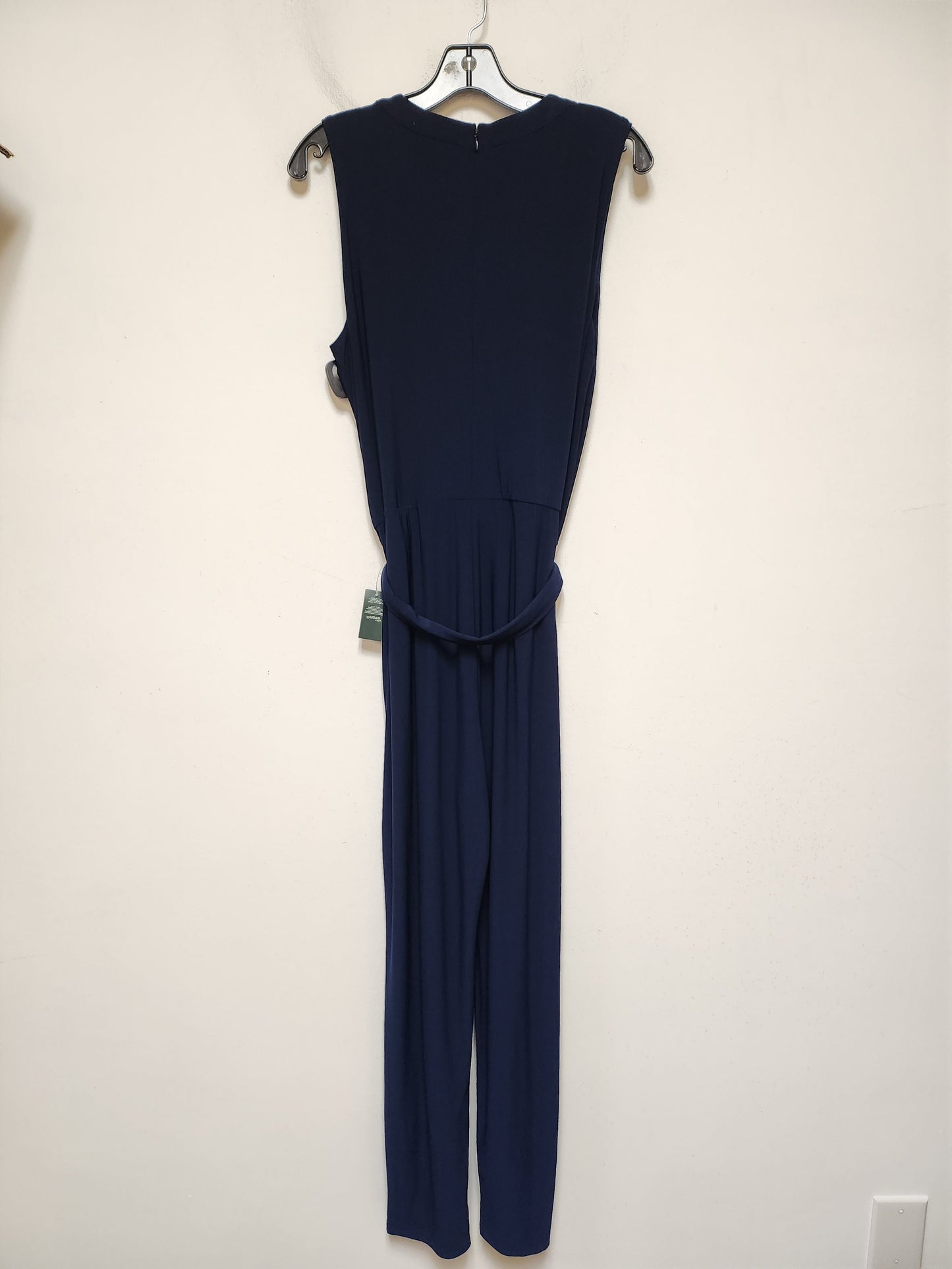 Jumpsuit By Lauren By Ralph Lauren In Blue, Size: L