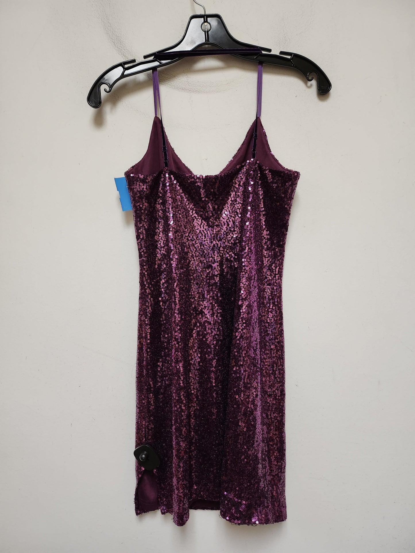 Dress Party Short By Betsey Johnson In Purple, Size: S