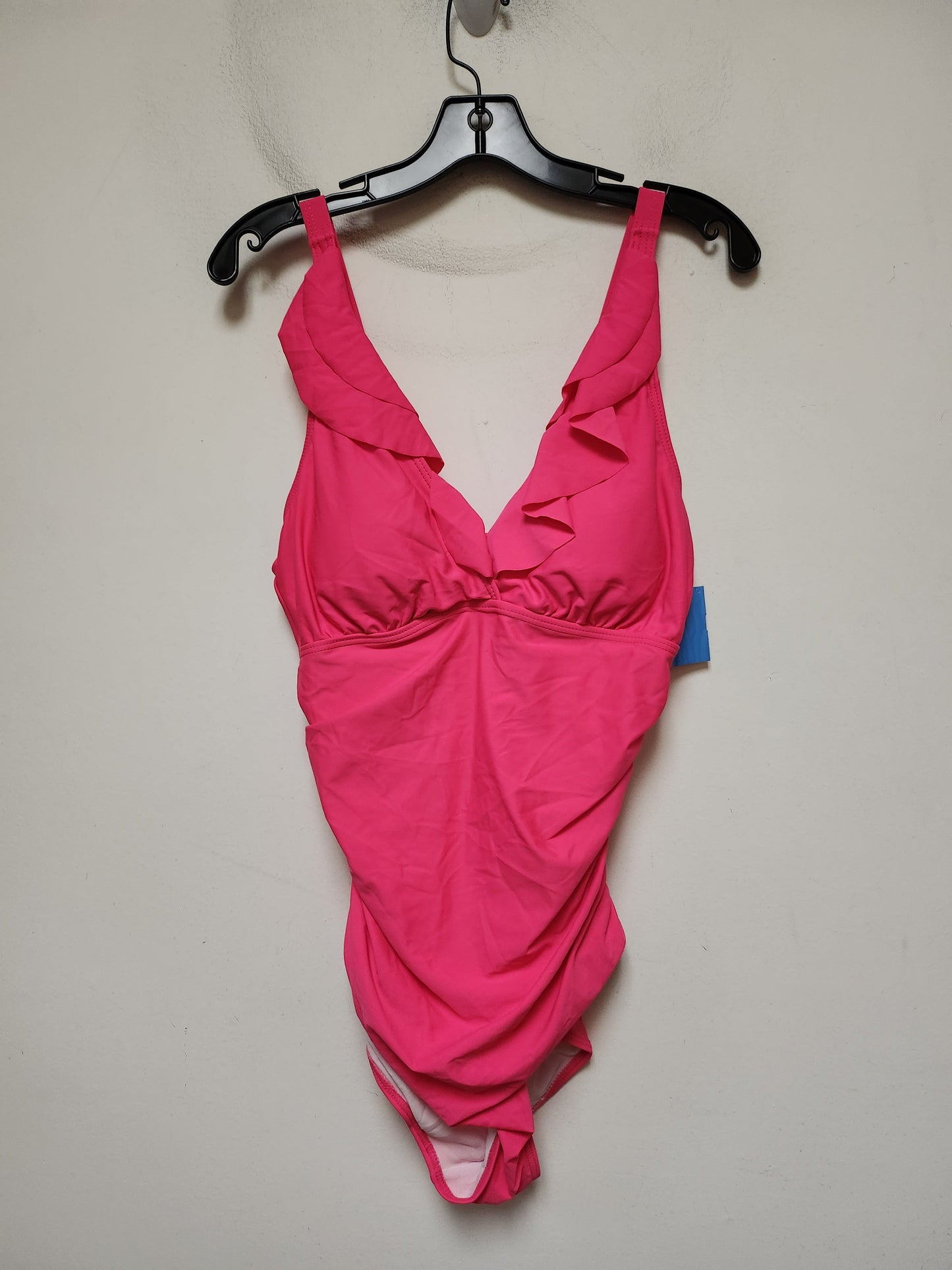 Swimsuit By Clothes Mentor In Pink, Size: L