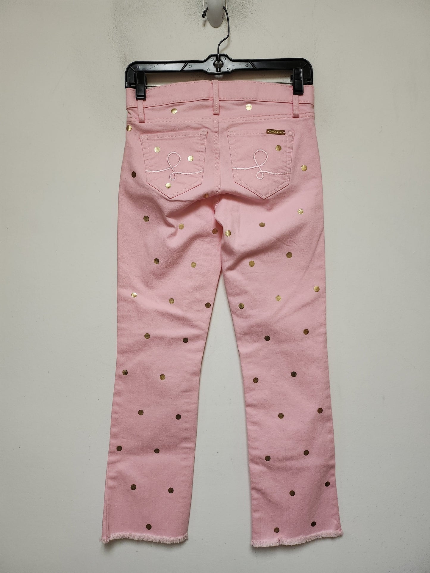 Jeans Designer By Lilly Pulitzer In Pink Denim, Size: 0