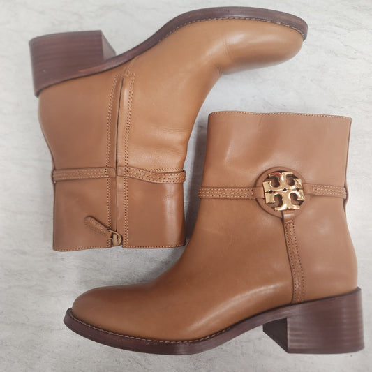 Boots Designer By Tory Burch In Tan, Size: 9.5