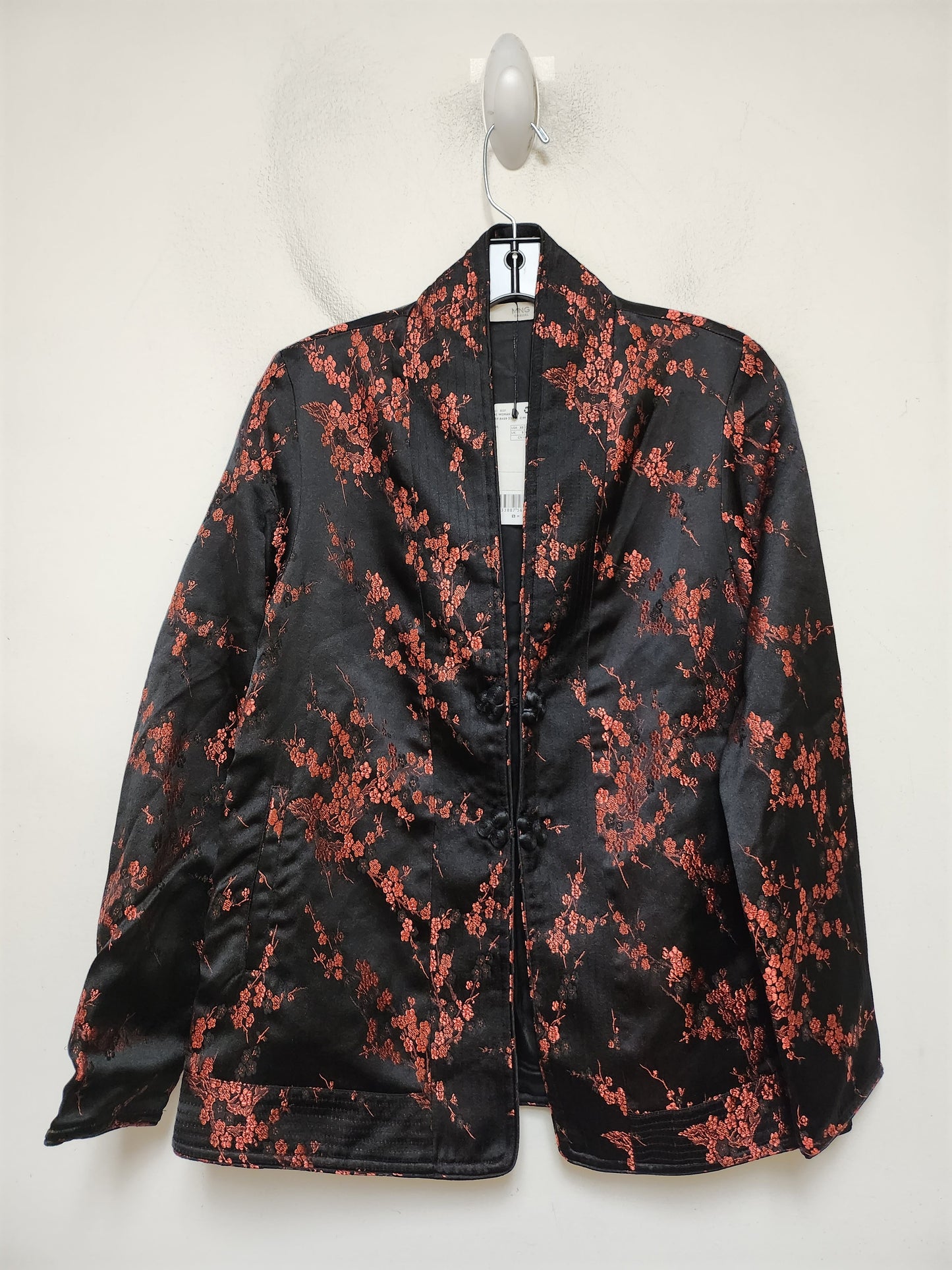 Blazer By Mng In Floral Print, Size: Xs