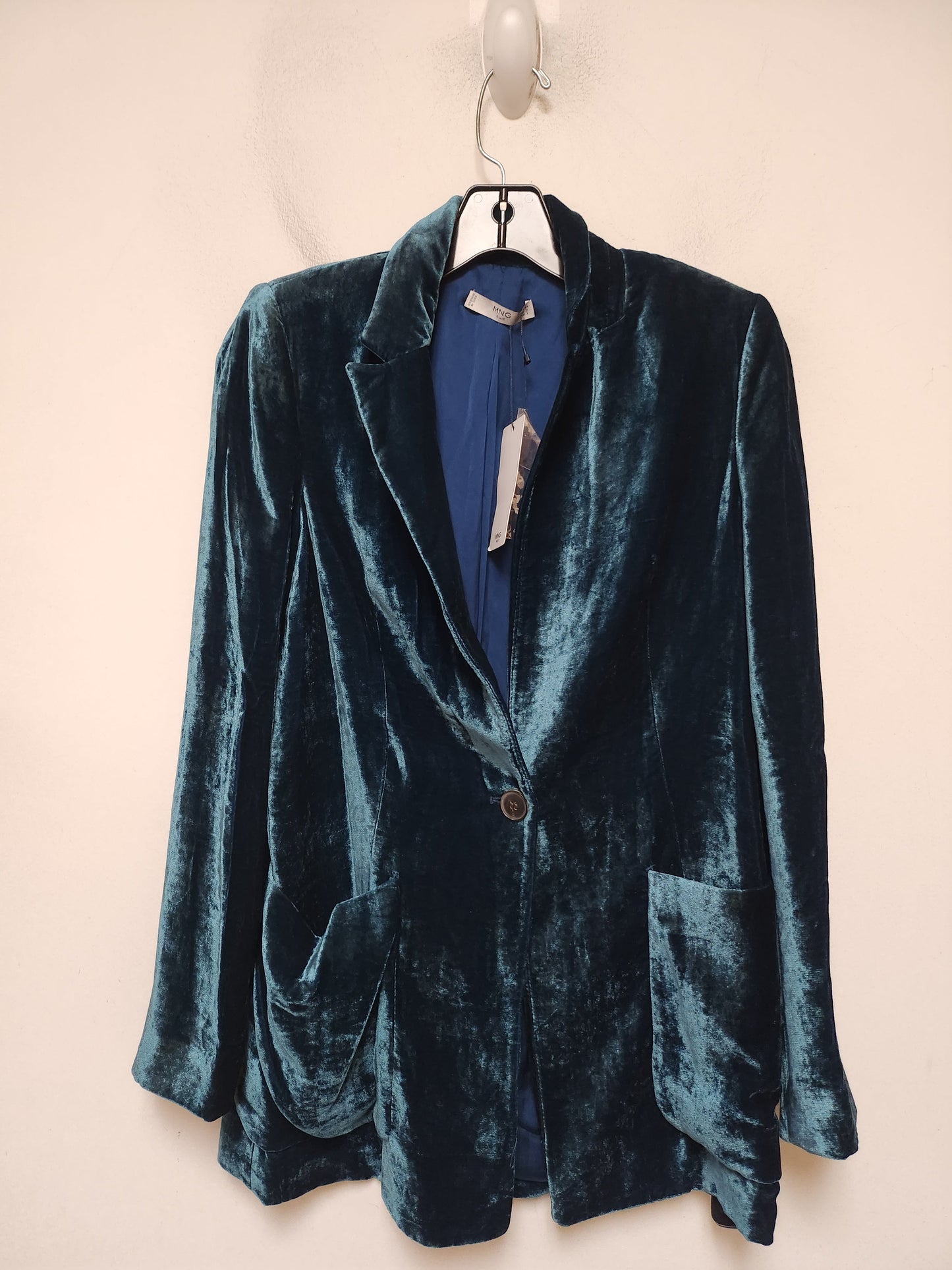 Blazer By Mng In Teal, Size: Xs