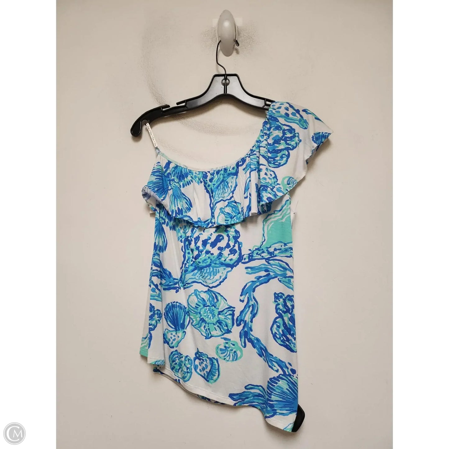 Top Sleeveless Designer By Lilly Pulitzer In Nautical Print, Size: Xs