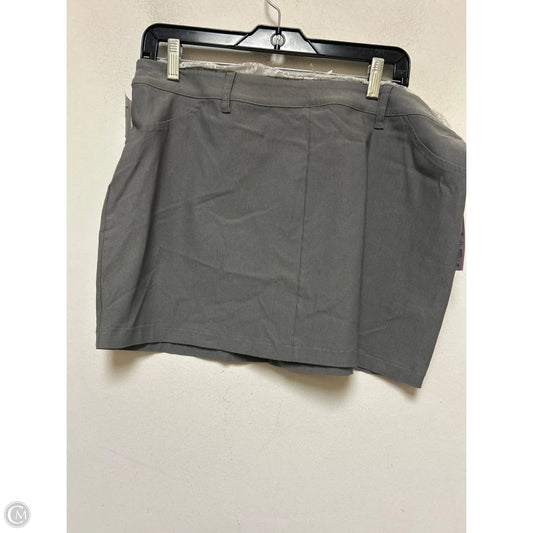 Skirt Mini & Short By Wild Fable In Grey, Size: 12