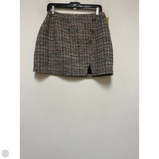 Skirt Mini & Short By Gianni Bini In Plaid Pattern, Size: 10